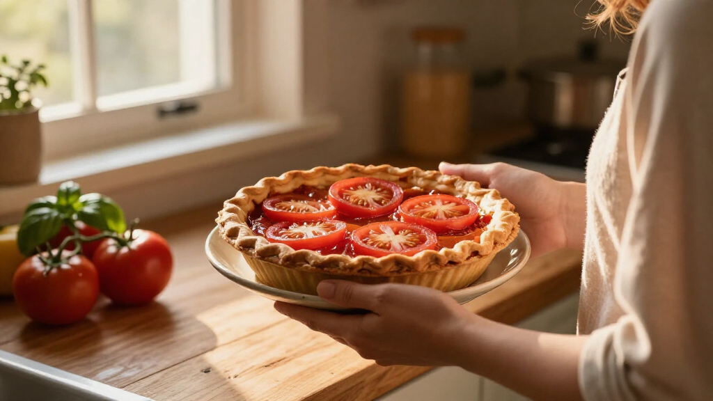 My Mom Has Making This Southern Tomato Pie Recipe For 20 Years