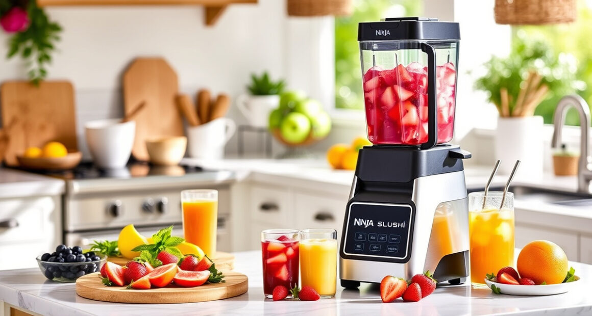 Cool Off in Style: Ninja SLUSHi Frozen Drink Maker for Summer Parties