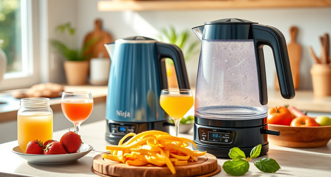 Cool Summer Recipes & Beverages with the Ninja KT200BL Electric Kettle