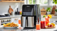 Host Effortlessly This Summer with Ninja Crispi Pro 6-in-1 Glass Air Fryer