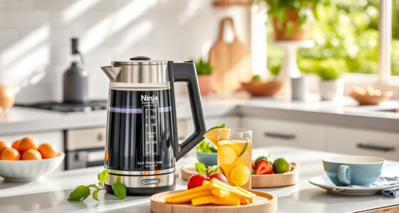 Host Effortlessly with the Ninja KT200BL Precision Temp Electric Kettle