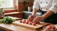 I Asked 2 Professional Chefs Their Secret To Ridiculously Tender Meatballs