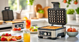 Make Poolside Brunch Effortless with the Ninja Belgian Waffle Maker Pro