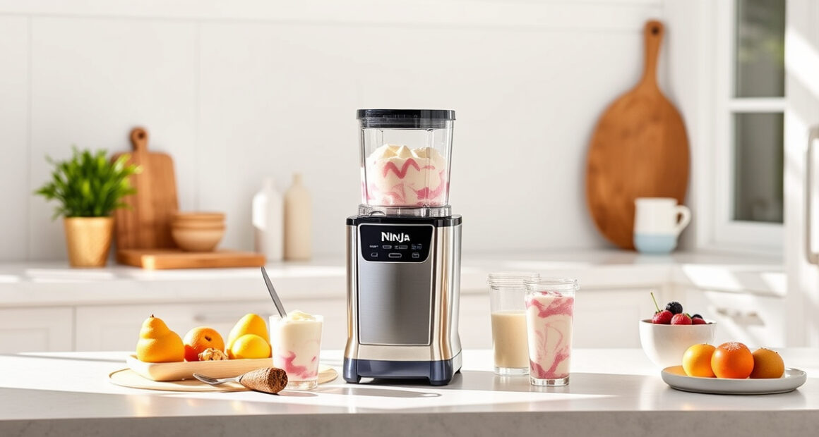 Master Summer Treats with the Ninja NC701 CREAMi Swirl Ice Cream Maker