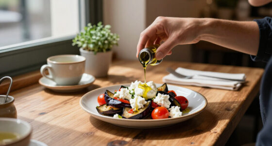 Melanzane, Pomodorini Confit E Ricotta Salata, Antipasto Vegetariano