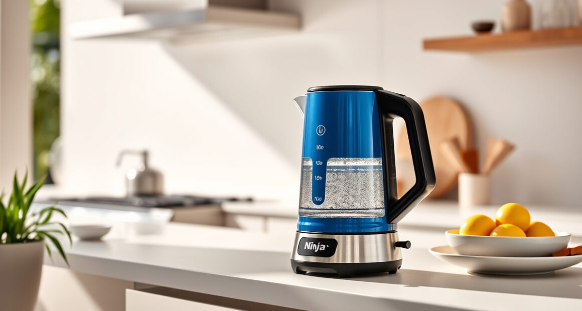 Ninja KT200BL Precision Temperature Electric Kettle: Perfect for Summer Tea Time