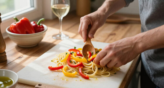 Pici In Salsa Di Peperoni Crudi