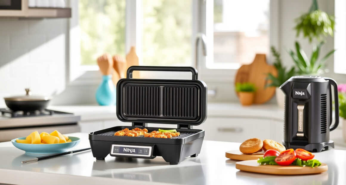 Summer Grilling Made Easy with Ninja Foodi Pro 5-in-1 Indoor Grill