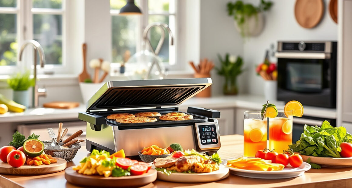 Sunny Summer Recipes with the Ninja Foodi Pro 5-in-1 Indoor Grill