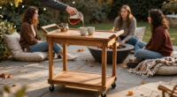 Wayfair's Selling A Cozy Outdoor Bar That's Perfect For Game Nights This Fall
