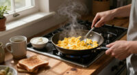 Not Milk, Not Cream: The Ingredient That Makes Scrambled Eggs Extra-Delicious