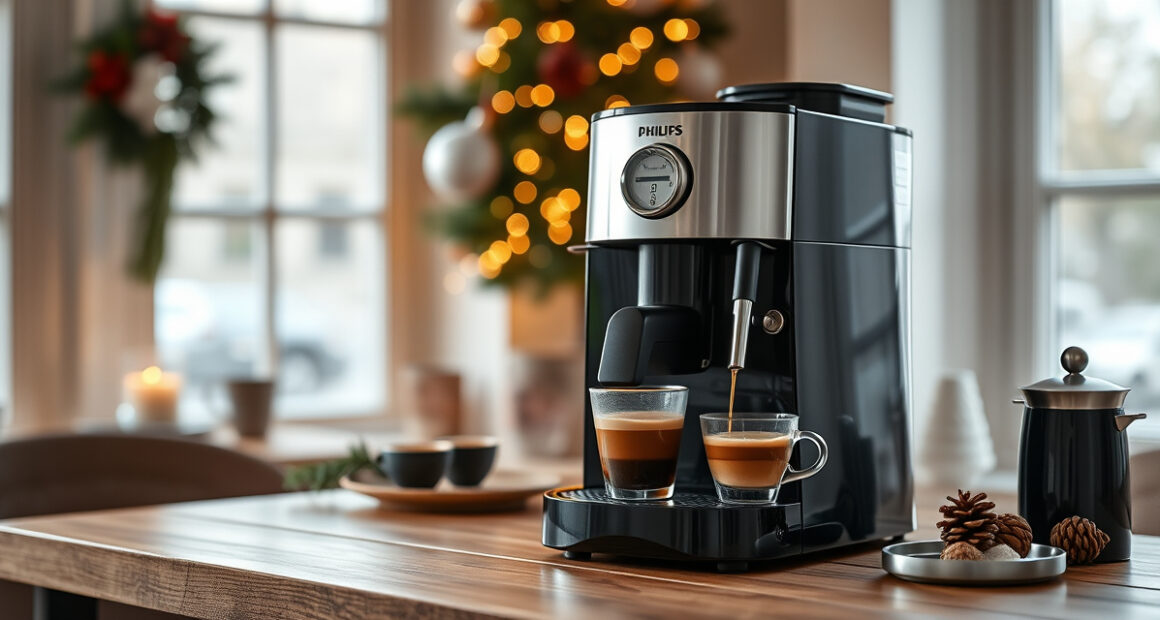 Philips 3300 Series: A Cozy Holiday Coffee Station